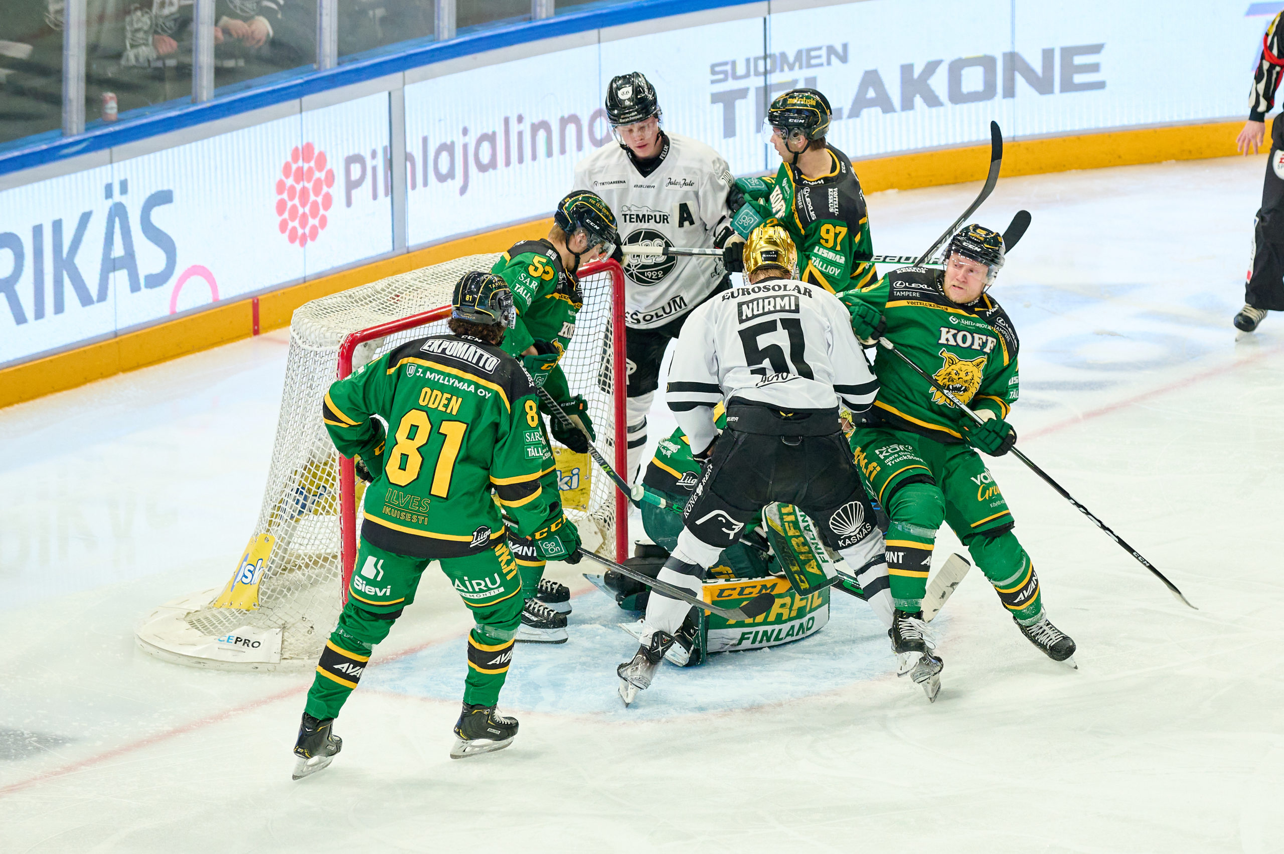 Finland Liiga semifinals Ilves - TPS on 20220409 in Nokia-Arena, Tampere, Finland